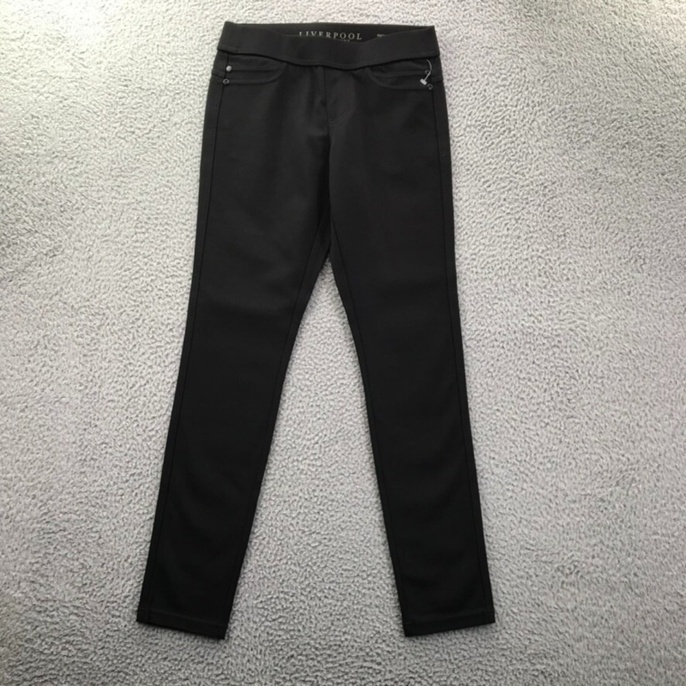 LIVERPOOL Stitch Fix Legging Size XS‎ Black Mid Rise Pull On
